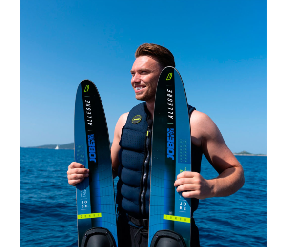 Allegre Esquís Acuáticos Combinados Azules