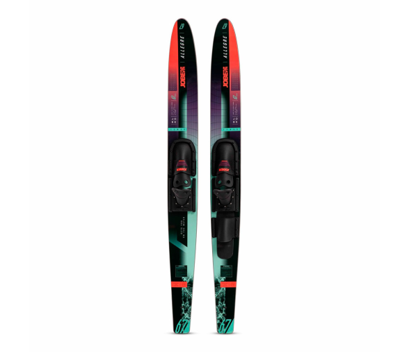 Allegre Esquís Acuáticos Combinados Rojos