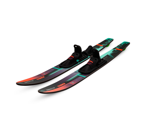 Allegre Esquís Acuáticos Combinados Rojos