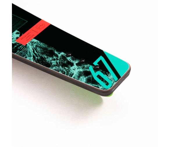 Allegre Esquís Acuáticos Combinados Rojos