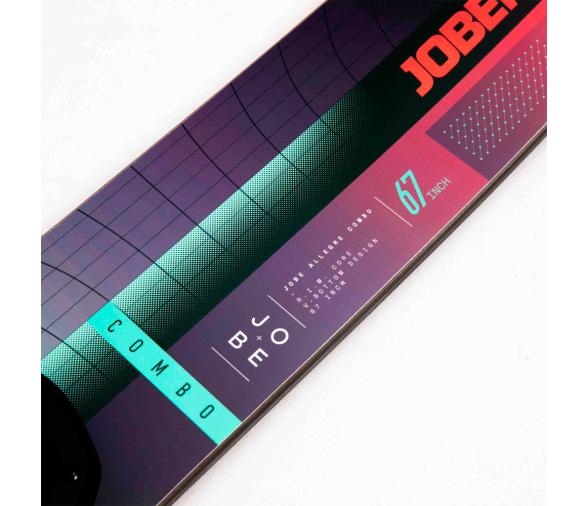 Allegre Esquís Acuáticos Combinados Rojos