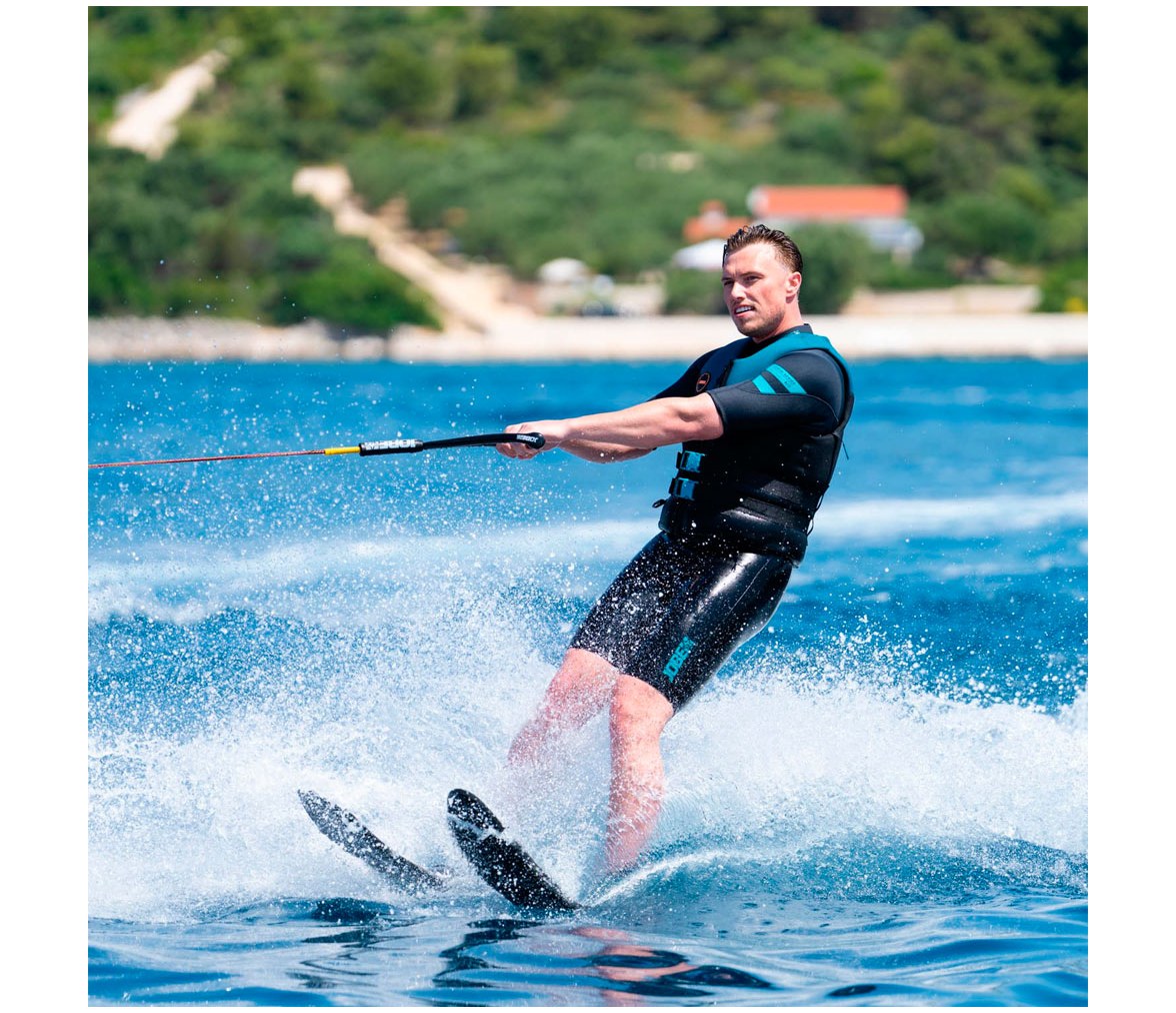 Allegre Atlantic Green Combo Water Skis