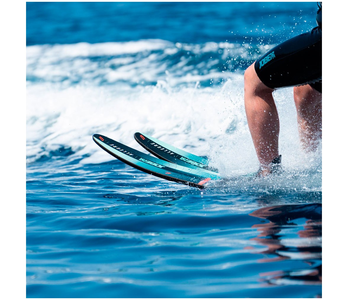 Allegre Atlantic Green Combo Water Skis