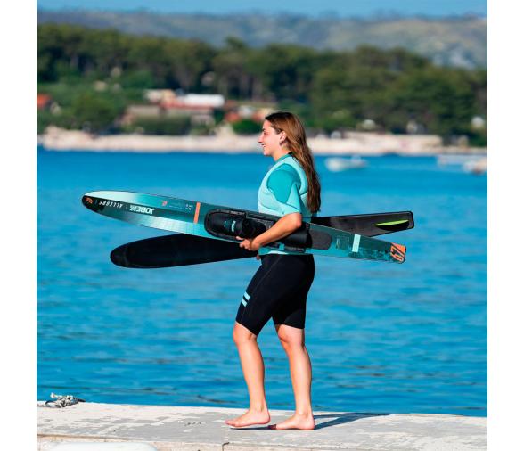Allegre Esquís Acuáticos Combinados Verde Atlántico