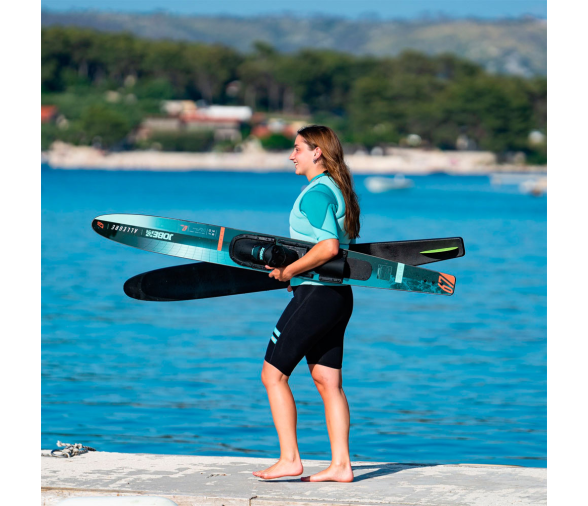 Allegre Esquís Acuáticos Combinados Verde Atlántico