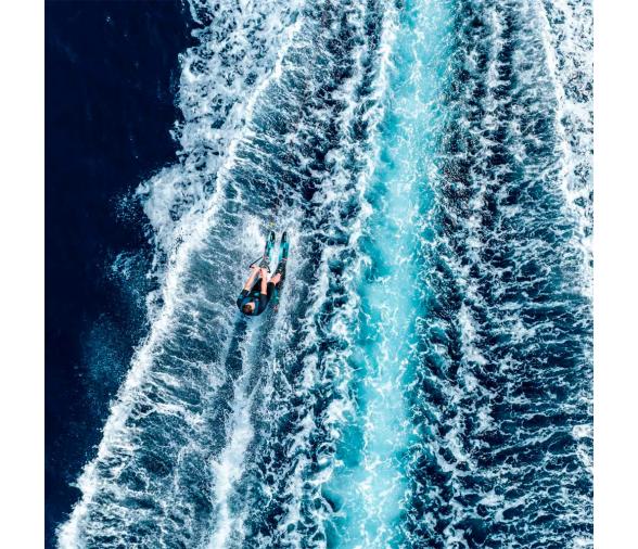 Allegre Esquís Acuáticos Combinados Verde Atlántico