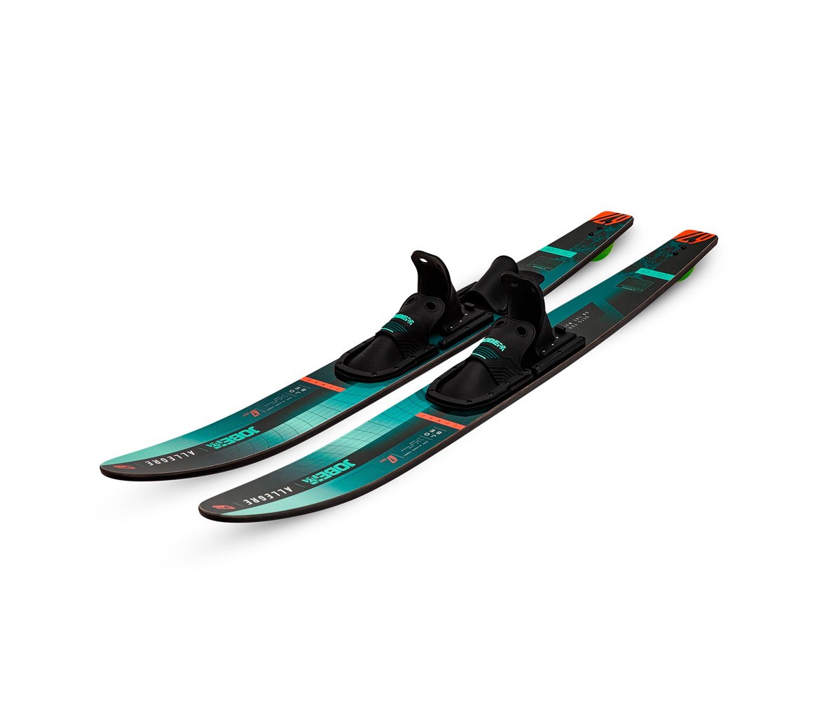 Allegre Atlantic Green Combo Water Skis