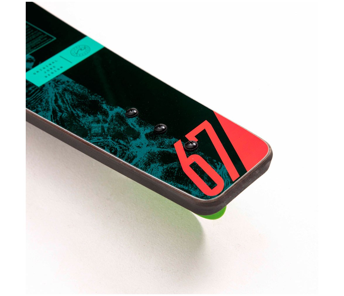 Allegre Atlantic Green Combo Water Skis