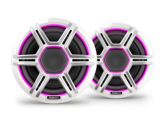 Altavoces Fusion Apollo con Rejillas Blancas