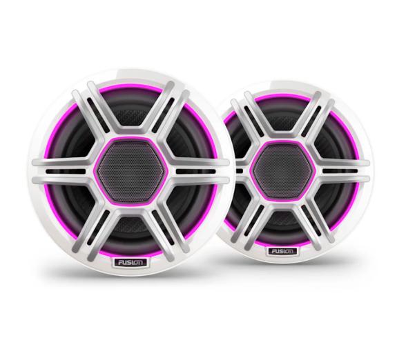 Altavoces Fusion Apollo con Rejillas Blancas