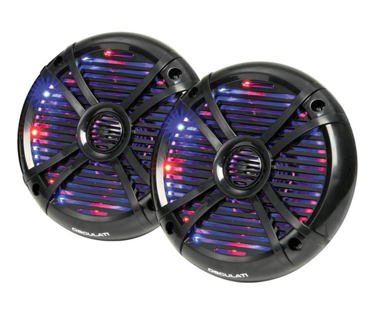 Altavoces Bidireccionales con LED Programables Multicolor 5.25"