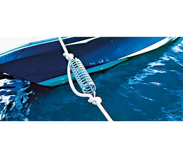 Amortiguador de Amarre Acero 270mm Plastimo