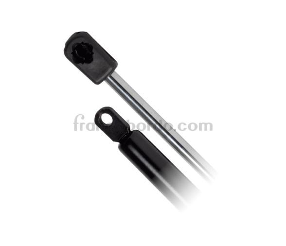 Amortiguador de Gas Acero Pintado Ojo-Bola