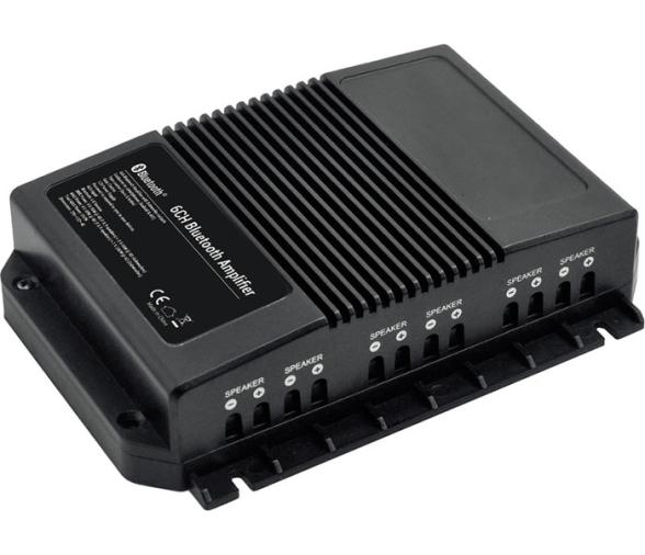 Amplificador Bluetooth de 4 Canales 2 Subwoofers