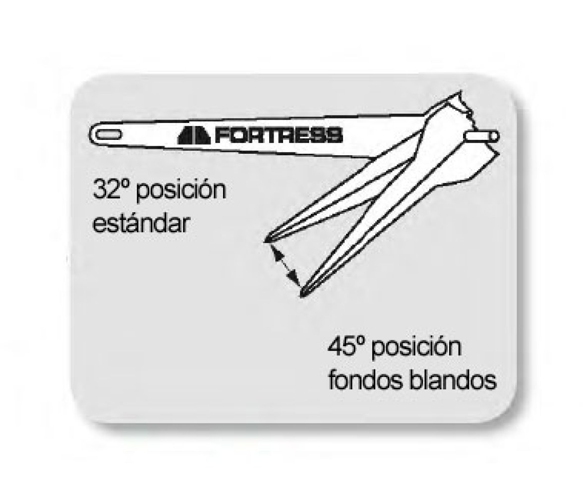 Ancla Aluminio Fortress