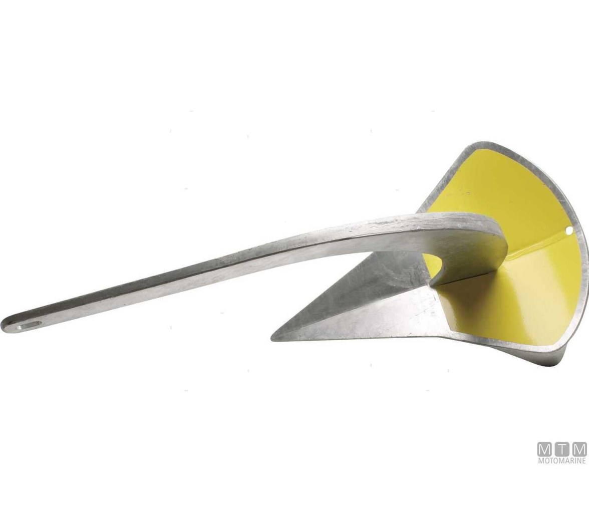 Ancla Spade S60 de 9,5 kg de acero galvanizado por inmersión en caliente