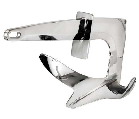 Ancla Trefoil Acero Inoxidable con Placa de Agarre