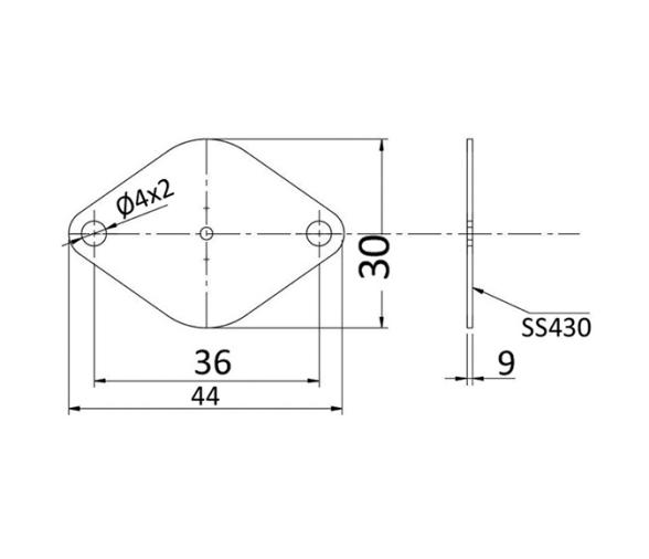 Anclaje Magnético Adhesivo Invisible para Cojines con Placa Acero Inoxidable