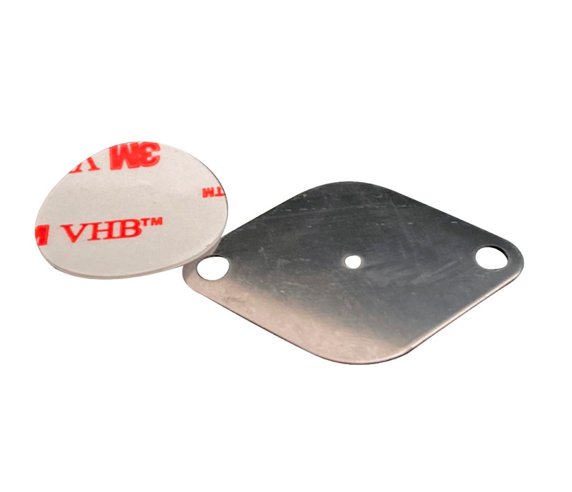 Anclaje Magnético Adhesivo Invisible para Cojines con Placa Acero Inoxidable