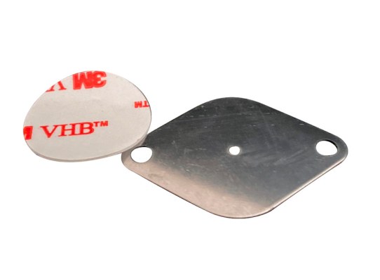 Anclaje Magnético Adhesivo Invisible para Cojines con Placa Acero Inoxidable