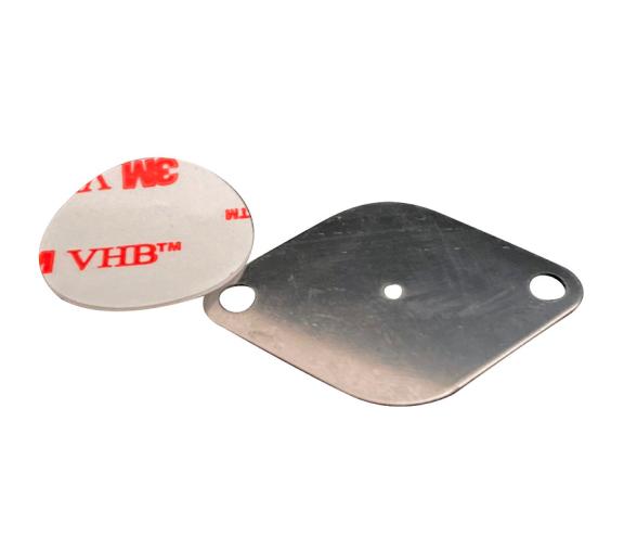 Anclaje Magnético Adhesivo Invisible para Cojines con Placa Acero Inoxidable