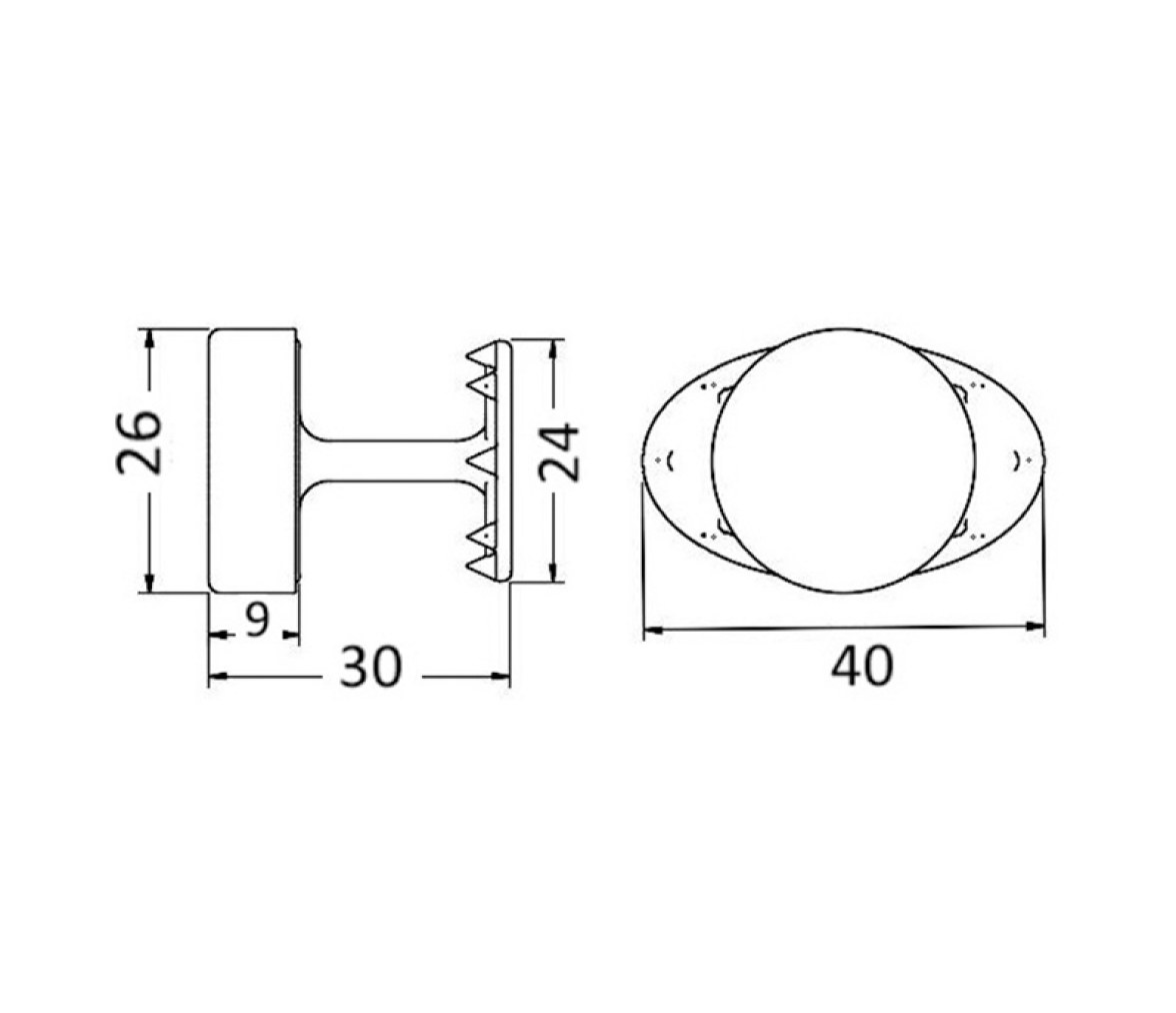 2 Anclajes Magnéticos Invisibles para Cojines (pos/neg)