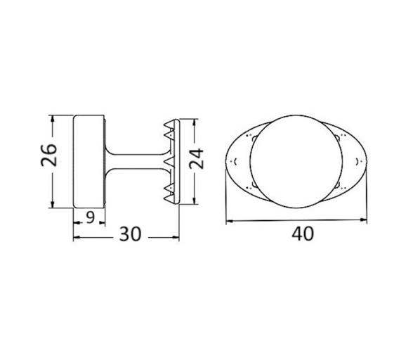 2 Anclajes Magnéticos Invisibles para Cojines (pos/neg)