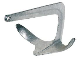 Ancla Trefoil acero galvanizado