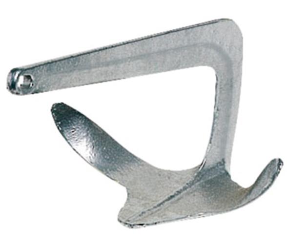 Ancla Trefoil acero galvanizado