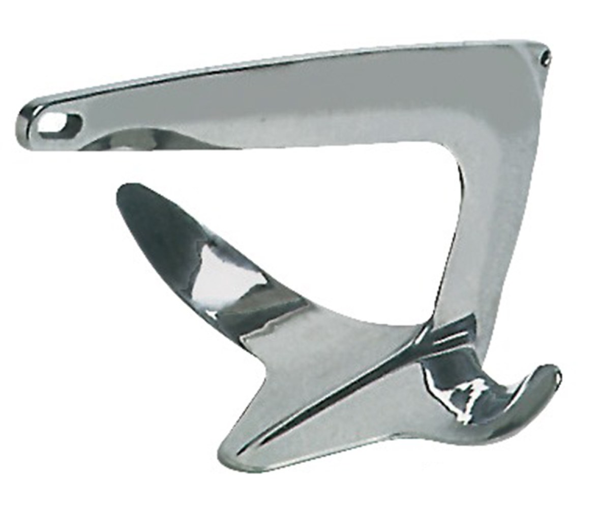 Ancla Trefoil acero inox 316