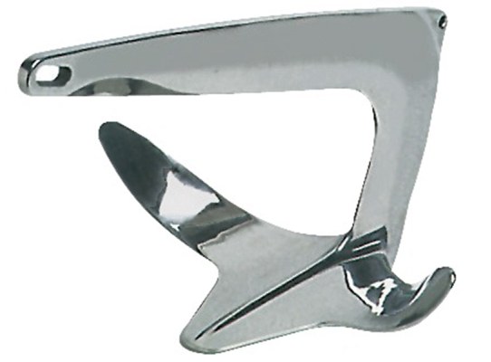 Ancla Trefoil acero inox 316