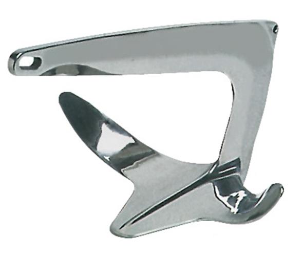 Ancla Trefoil acero inox 316