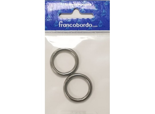 Anilla Inox Vinox 20mm - 2 unidades