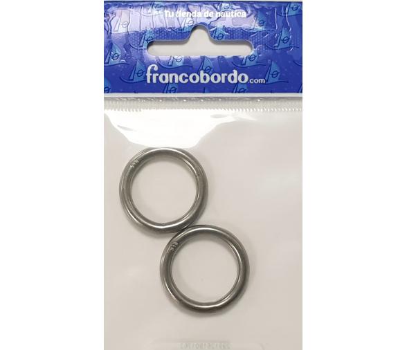 Anilla Inox Vinox 20mm - 2 unidades