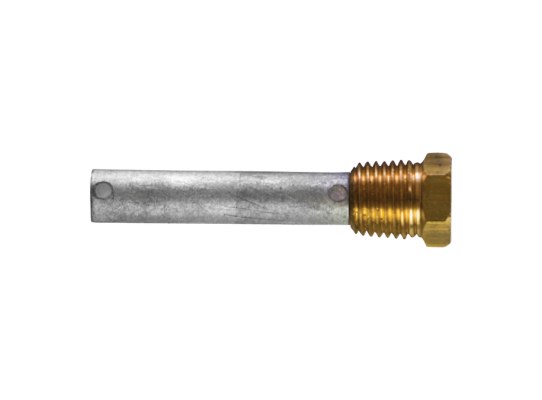 Tecnoseal Ánodo Barra Motor Ø10 - L 40 - C/Tapón Latón 1/4" Gas Cónico Tecnoseal Ánodo Barra Motor Ø10 - L 40 - C/Tapón Latón 1/4" Gas Cónico