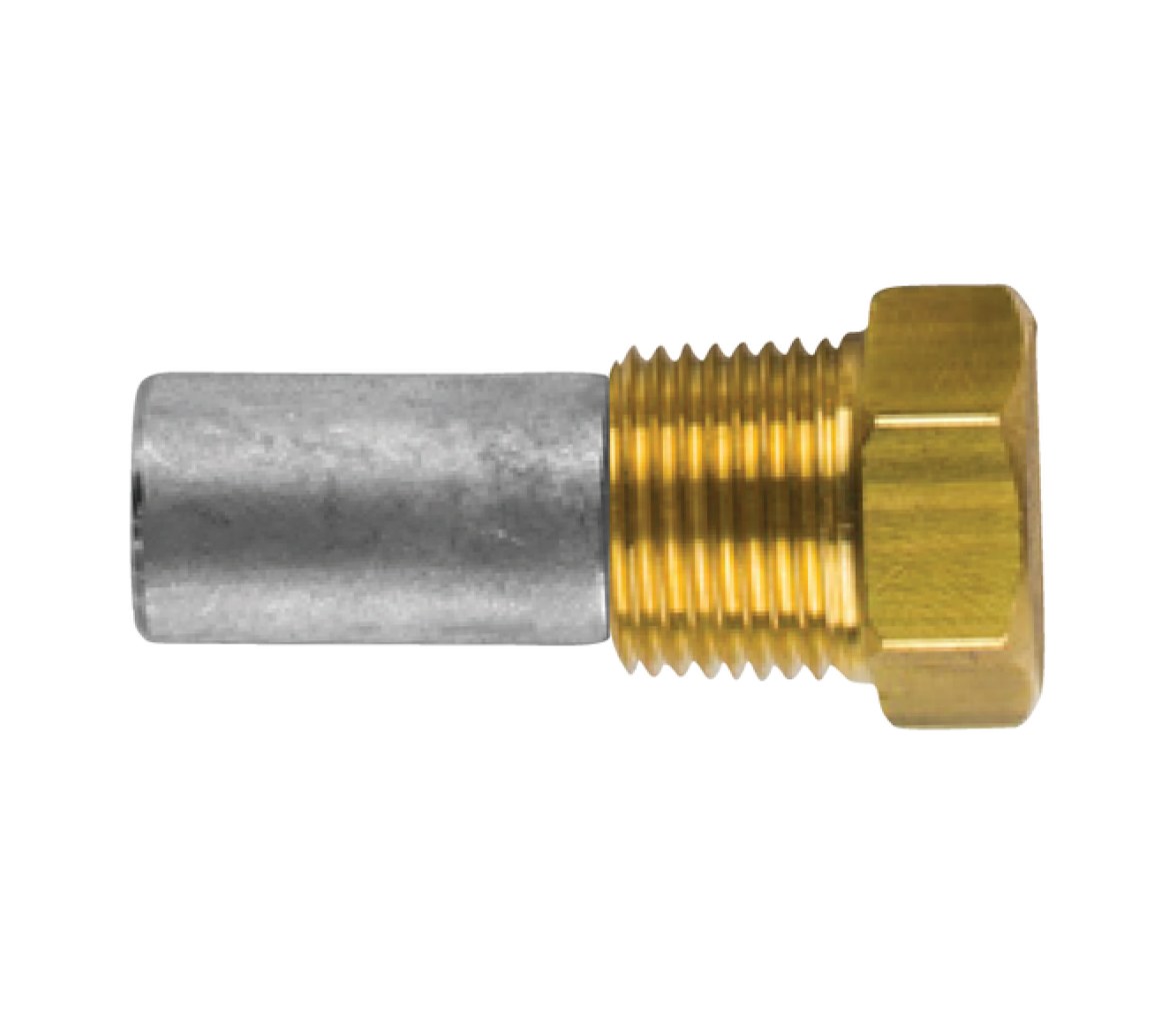 Tecnoseal Ánodo Barra Motor Usa Ø 1/2"X25 C/Tapón
