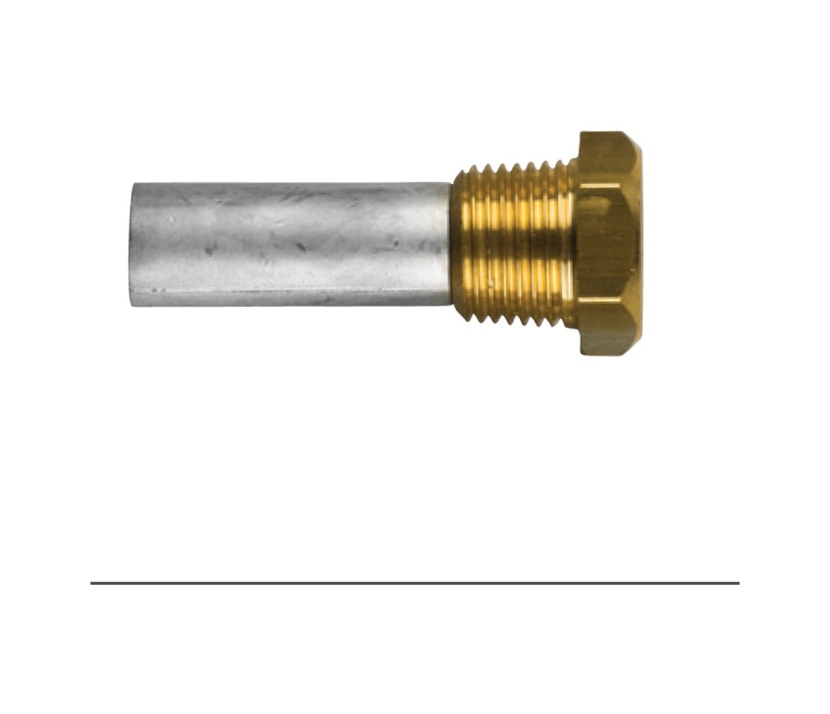 Tecnoseal Ánodo Barra Motor Usa Ø 5/8"X25 C/Tapón