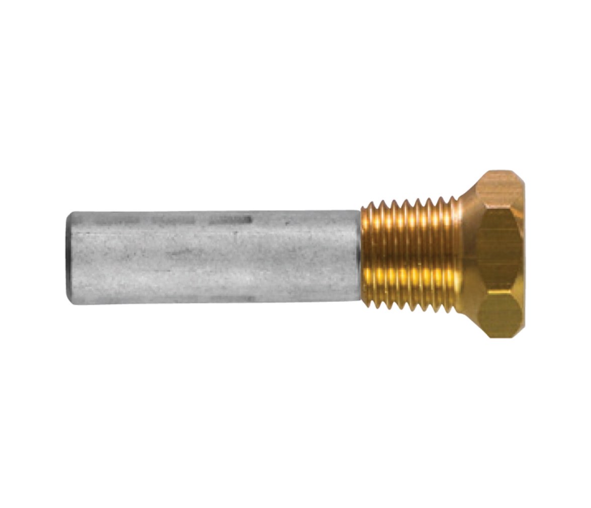 Tecnoseal Ánodo Barra - Ø10 - L 31,8 - completo Di tapón 1/4" Npt