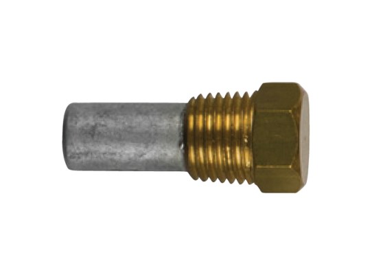 Tecnoseal Ánodo Barra Ø15 - L 20 - C/Tapón M18X1,5