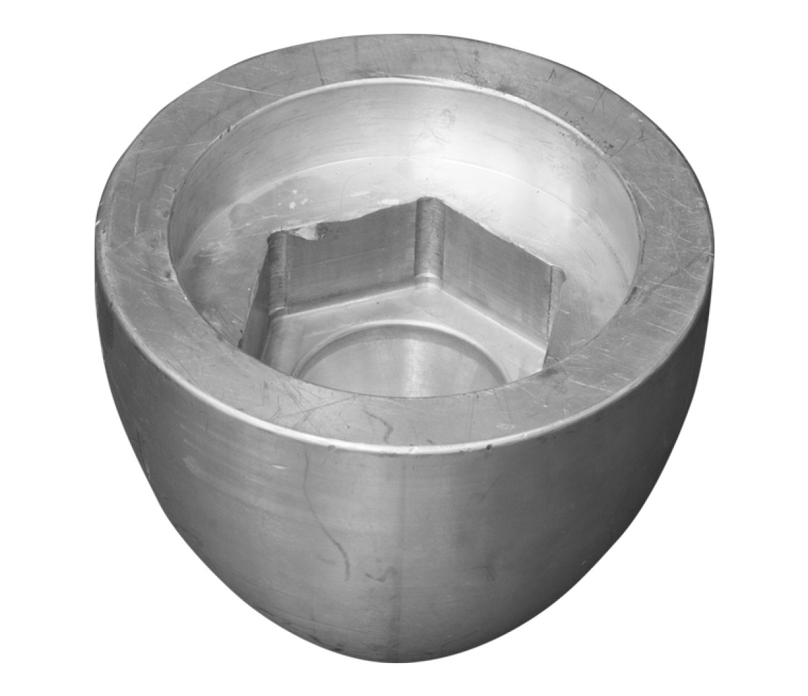 Tecnoseal Ánodo Eje Ferretti Idrodinamica Hexagonal