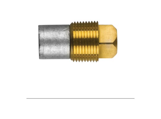 Tecnoseal Ánodo Motor Caterpillar 16 C/Tapón Tecnoseal Ánodo Motor Caterpillar 16 C/Tapón