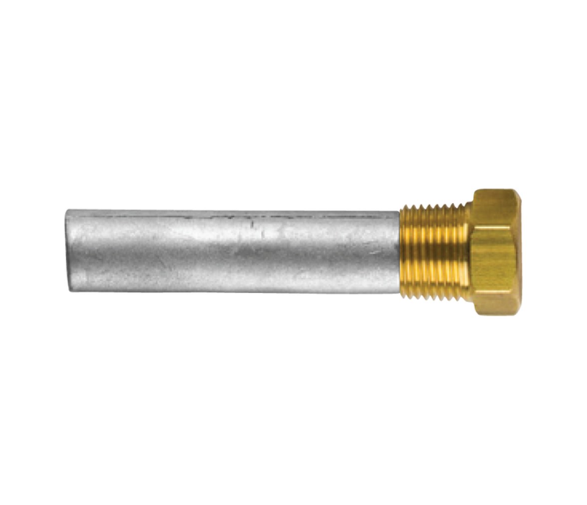 Tecnoseal Ánodo Motor Cummins - Ø12,5 - L 50 - Con tapón latón 3/8" Gas Cónico