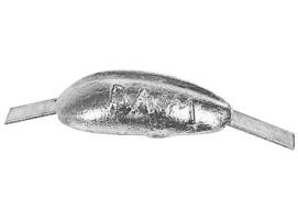 Anodo para Soldar 100x60x18mm