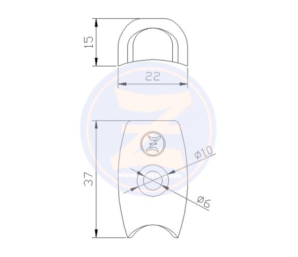 Ánodo para Túnel de Maniobra Sleipner 7 HP