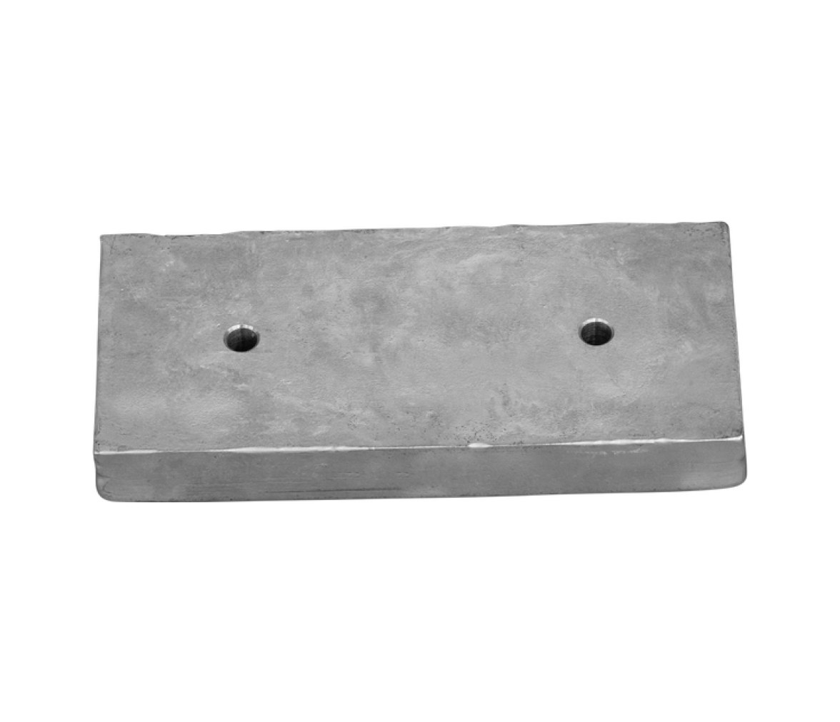 Tecnoseal Ánodo Placa 220X100X30