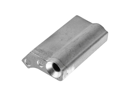 Tecnoseal Ánodo Placa Dx Yamaha 300-350 Mp - 41,2 X 27,5 - Agujero Ø5,5