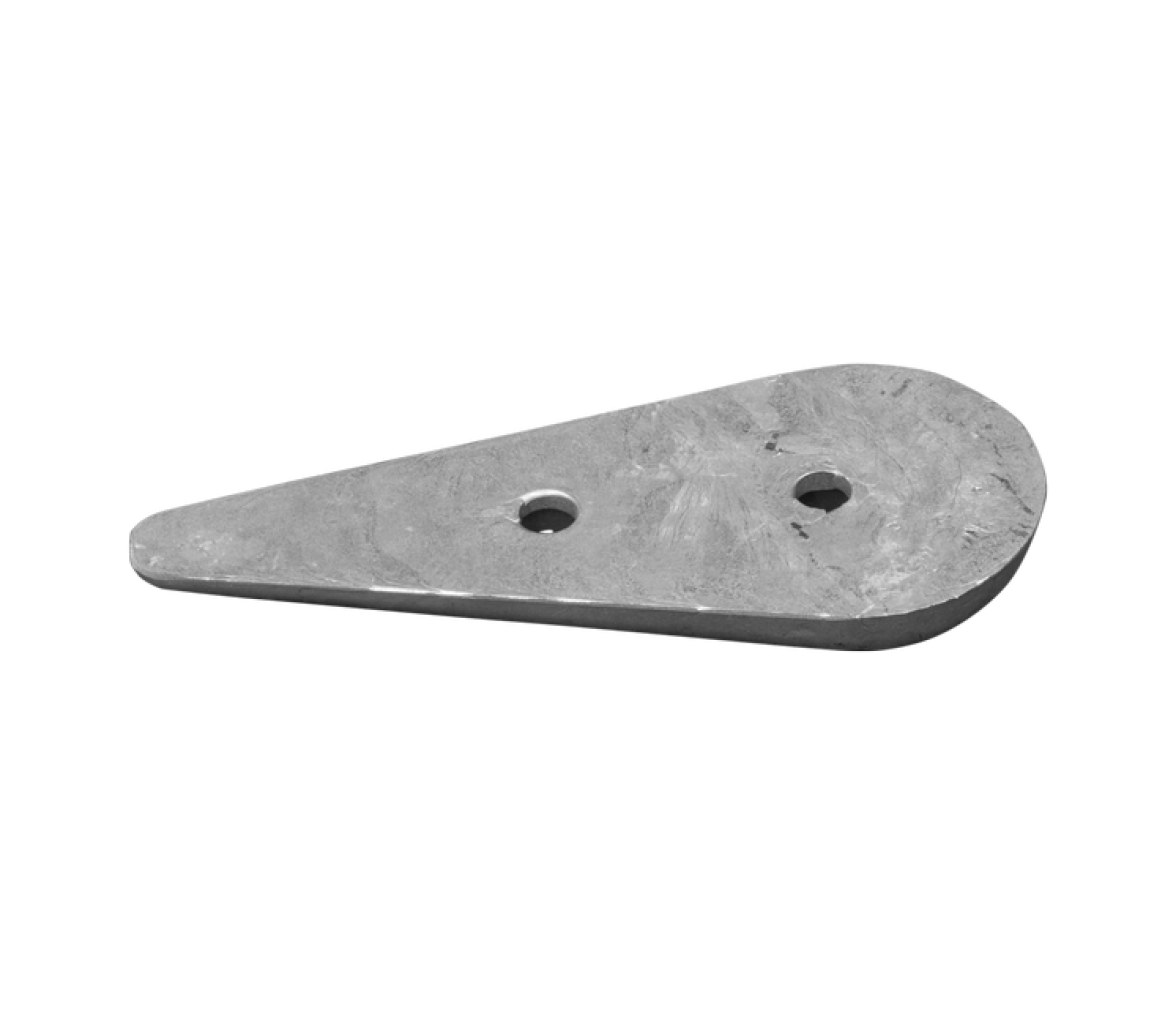 Tecnoseal Ánodo Placa Oval Usa 136X58