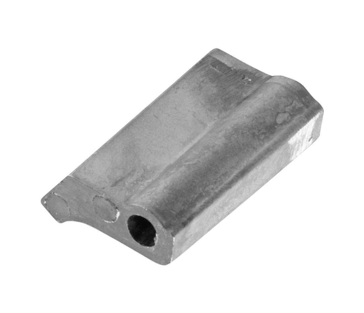 Tecnoseal Ánodo Placa Sx Yamaha 300-350 Mp - 41,2 X 27,5 - Agujero Ø5,5