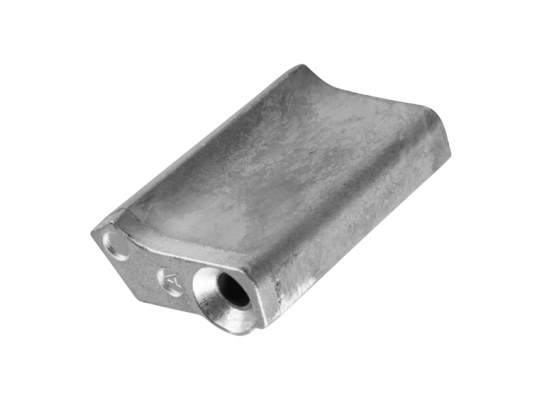 Tecnoseal Ánodo Placa Sx Yamaha 300-350 Mp - 41,2 X 27,5 - Agujero Ø5,5