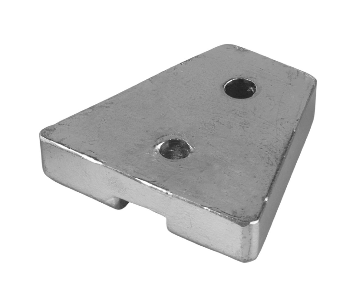 Tecnoseal Ánodo Placa Triangular Kamewa